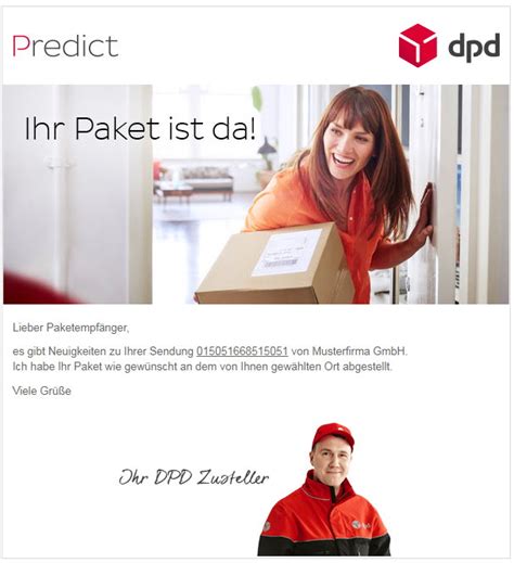 dpd empfänger.